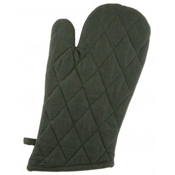 Mr. Mjs Trading Mr. MJs Trading AG-38317S-2 Oven Mittens; Moss Green - Set of 2 AG-38317S/2